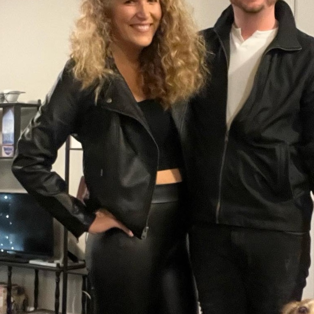 Levi’s Faux Leather Moto Jacket with Hood - Picture 12 of 12